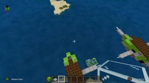 Как построить военный самолёт в майнкрафт