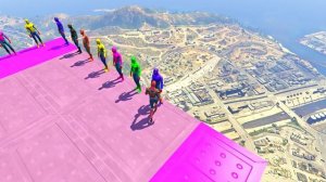 GTA 5 Epic Ragdoll Spiderman vs Super heroes funny Ragdolls EP.16 (euphoria physics)