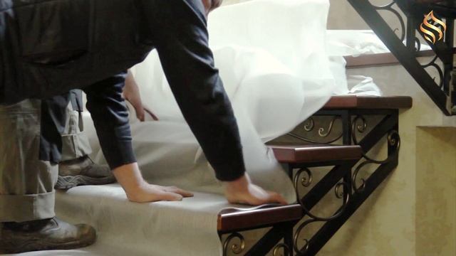 Коварт - монтаж кованой лестницы смотреть онлайн