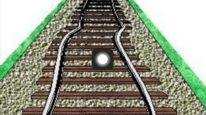 Угол в плане и выброс пути.  Температурные напряжения.  Толчок в пути.