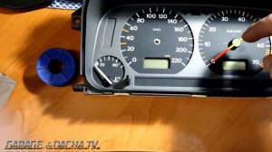 Как я переделал приборку VW Golf-MK3 (белое-красное)⚒?