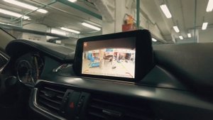 Установка парктроника и камеры заднего вида к ШГУ на Mazda 6