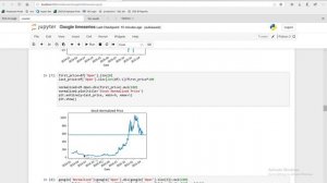 ML - stock time series analysis