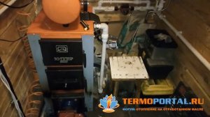 Улучшения работы горелки на отработанном масле