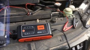 Fubag Micro 160/12. Отзыв + заряжаем авто не снимая клеммы.
