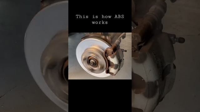 This is how the Anti-lock Braking system works #car #fyp #mechanic #ABS