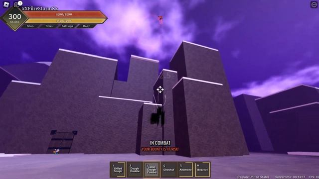 Dough Bounty Hunt + COMBO 1K DAMAGE - Fruit Battlegrounds ROBLOX смотреть онлайн