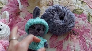Амигуруми зайки крючком