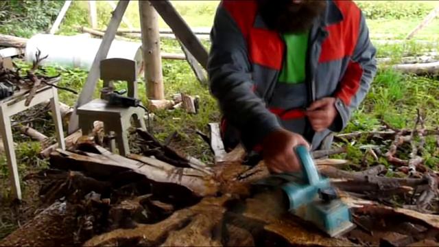 Распиловка и обработка корня [Мастерская Сказок]