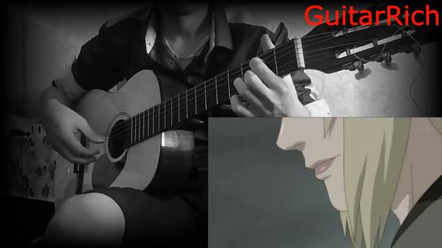 Toshiro Masuda -- Sadness And Sorrow "Наруто" видео разбор соло перебора на гитаре