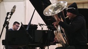 Eurico Carrapatoso - Sonata para Tuba e Piano III / excerto (blues) / S. Carolino + C. Fernandes