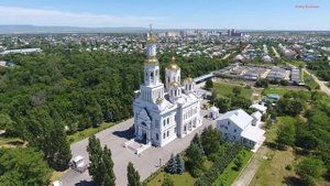 Невинномысск с высоты  2017 4К