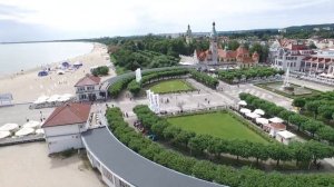 Sopot, Poland. Polska drone's video, HD, 1080p. Сопот, Польша