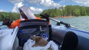 A Day At The Lake | Inflatable Boat Intex Excursion 5