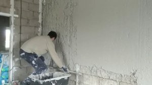 Штукатурка Хоппер ковшом