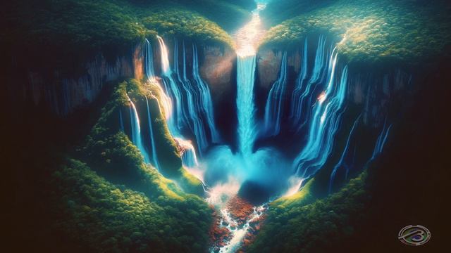Ambiente Meditativo | Dormir Mejor | Angel Falls - Salto Angel Representación Artística смотреть онлайн