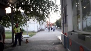 Поезд Санкт-Петербург - Адлер. Большая остановка Белореченск