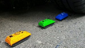 EXPERIMENT: Crushing Crunchy & SoftThings by Car! Experiment Car vs Jelly Cube