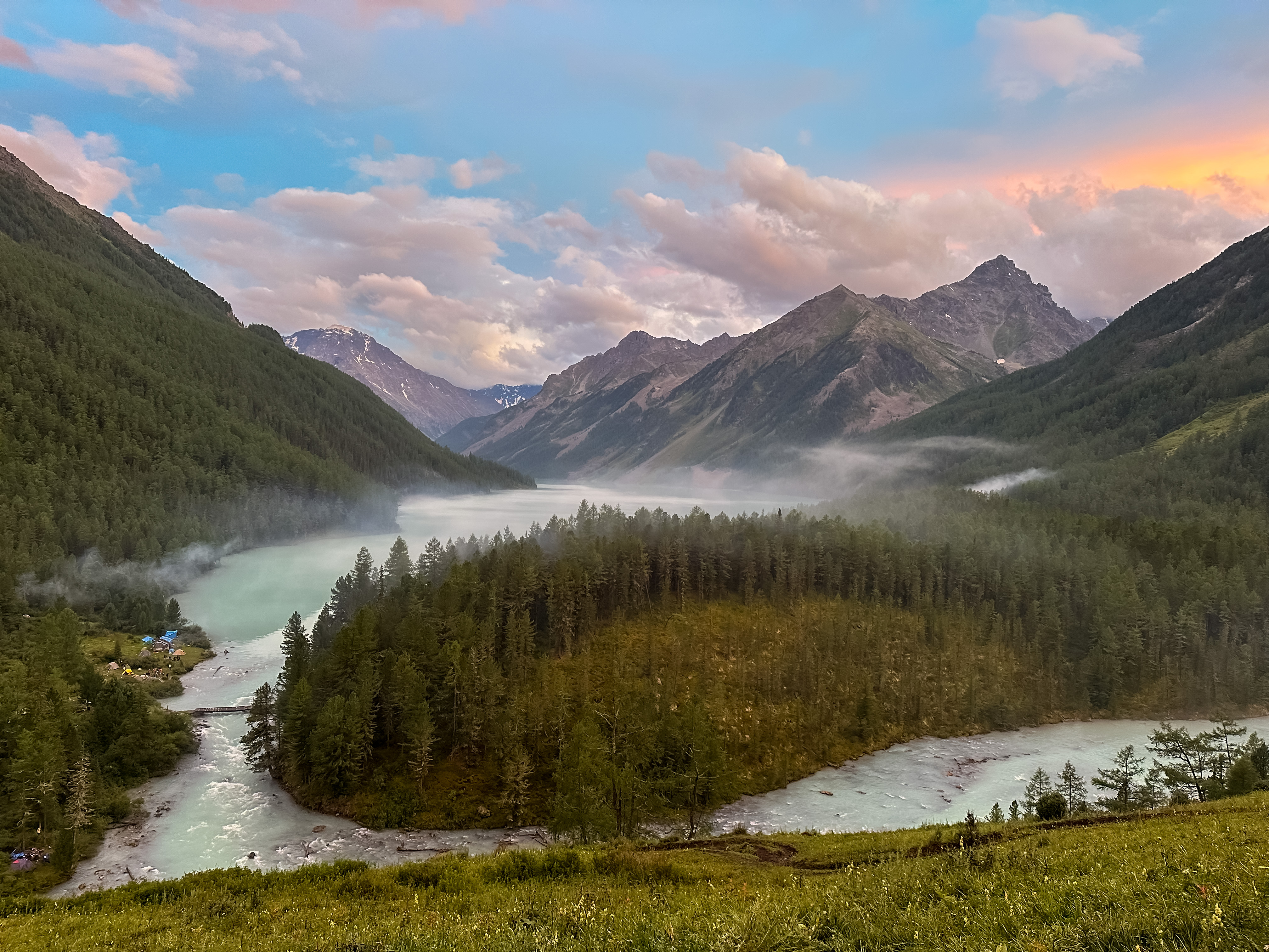 Husky WhiteWater Team - Пешеводный поход по рекам Катунь Кучерла Аккем.