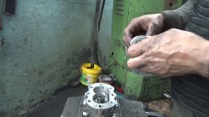 Ремонт трактора Т-40 АМ ч № 11,замена насоса гидравлики.