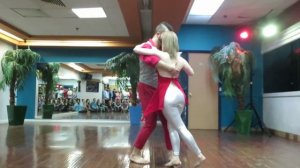 Natasha & Dimitri (Kizomba/Tango fusion) at the San Tropez Practice Party on November 13 2015