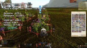 Archeage: Цветники и грядки с пряными травами.