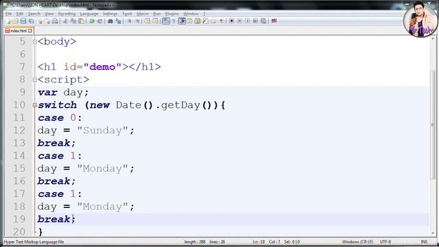 How to display Day in JavaScript | How to Display Current day in JavaScript | Mr Tech 001