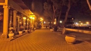 Анапа. Вечерняя прогулка по Анапе в конце ноября. Фонтан, центральная аллея, ул.Набережная и т.д.