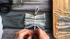 Мастер-класс "Перо в технике макраме" / Feather macrame