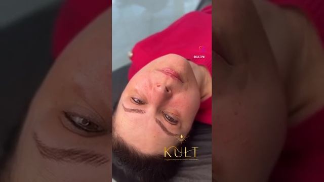Перманентный макияж бровей в технике гиперреализм (волоски)+межресничка
