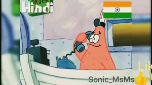 🇷🇺Патрик из Спанч Боба на 24 языках! 🇬🇧Patrick from SpongeBob on 24 languages!