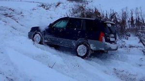 Forester in snow / Форестер в снегу