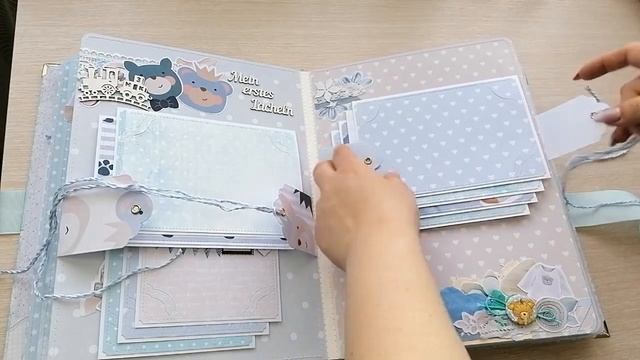 Скрапбукинг.Альбом ручной работы на 150 фото.Своими руками.mp4 смотреть онлайн