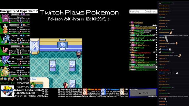 Twitch Plays Pokémon Metronome Sapphire - Hour 34 to 35 смотреть онлайн