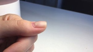 Выравнивание базой ногтевой пластины легко и просто )))