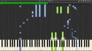 Dave Stewart & Candy Dulfer - Lily Was Here Piano (Synthesia)