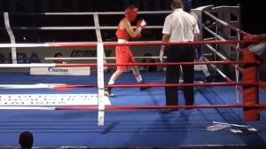 30.09.22. Чемпионат Европы по боксу,Гуранда Никита(синий угол)