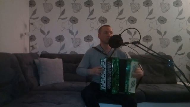 #игра на баяне. Моя песня "Моя Россия - Родина моя." My song "My Russia - My Motherland." смотреть онлайн