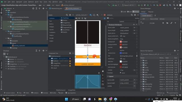 Image Classification Android App- TensorFlow Lite - Own Data