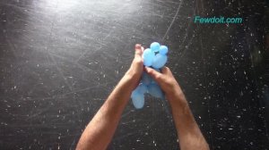 Собака из одного шарика