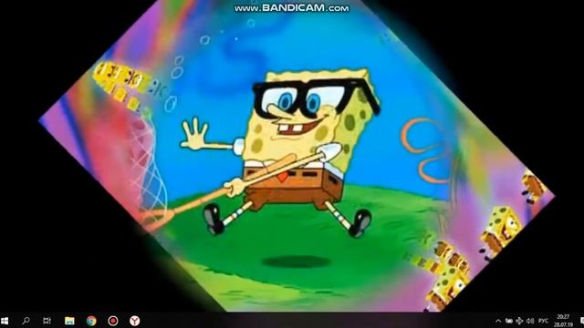 Спанч Боб - Птичьи Мозги - вниз вниз вниз песня смотреть онлайн