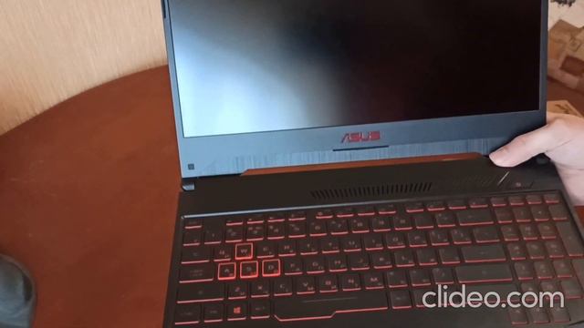 Распаковка - Игровой ноутбук Asus TUF Gaming FX505DY-BQ024 смотреть онлайн