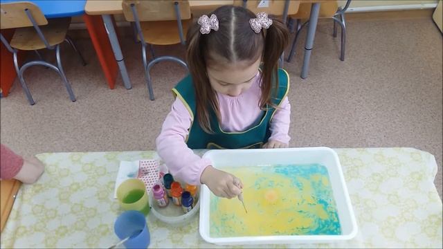 рисование в технике эбру цветы для мамы смотреть онлайн