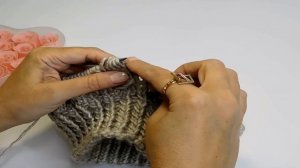 Учимся вязать берет Прада узором брумстик/Бесплатный МК