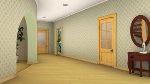 Тимоха шалит с розой