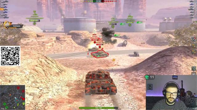 Долбилово в BIG BOSS #wotblitz #танки #блиц #DefenderPing смотреть онлайн