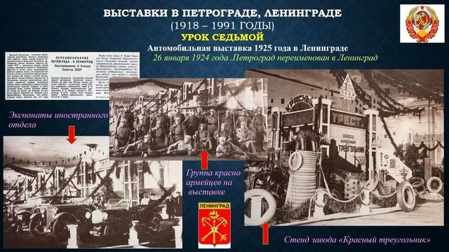 Мультимедийный урок «Ленэкспо – знаковое место индустрии событий Санкт-Петербурга»