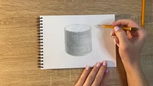 Как нарисовать пень карандашом | Рисунок для начинающих поэтапно