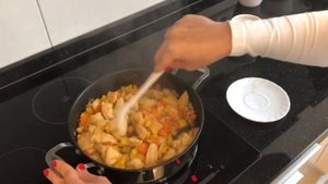 Курица карри с овощами и кокосовым молоком!!!