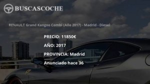 Renault Grand Kangoo Combi desde 5950€, mejores ofertas